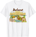 Bucharest Romania T-shirt - Beautiful Places In The World