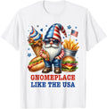 American Gnome Place Like the USA Hotdog, Fries, Hamburger
