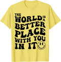 Yellow Mental Health Awareness - The World Is A Better Place