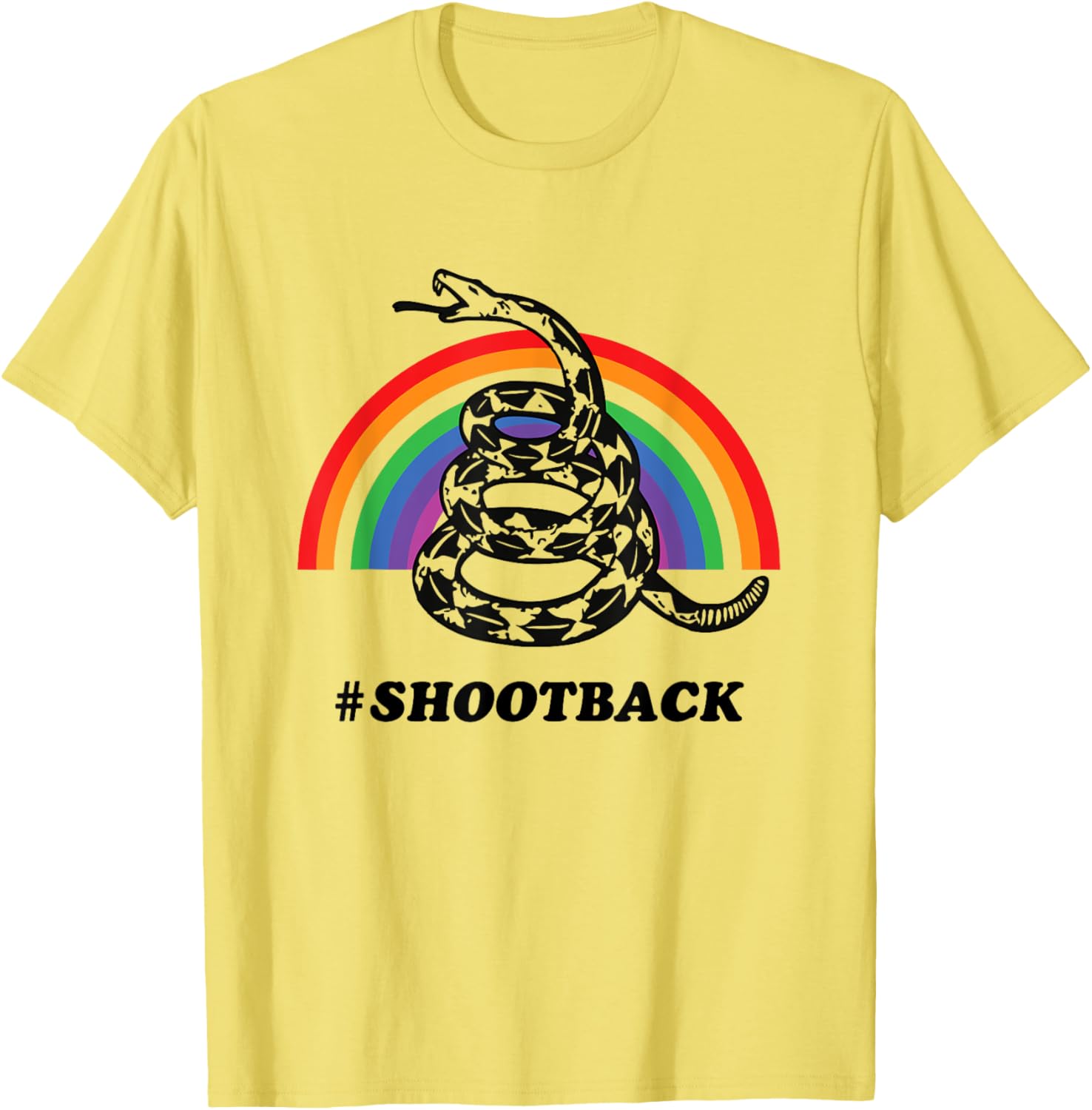 Shoot Back Gay Rights Gun Rights Rainbow Shootback