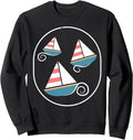 Vintage Sailboat Boating Sailing Sweatshirt