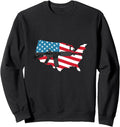 Patriot Usa Flag Gun Tshirt 4Th Of July American Pride Sweatshirt