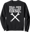 Diesel Truck T Diesel Fuel Trucker Mechanic Sweatshirt