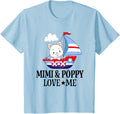 Kids Mimi Poppy Grandkids Sailboat