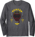 Top Gun Maverick Aviator Hangman Big Face Helmet Long Sleeve