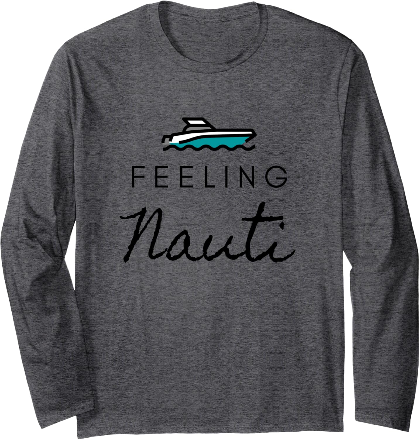 Feeling Nauti Tank Top Boating Lake Naughty Long