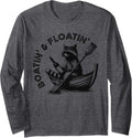 Boating Floating Raccoon On Boat Drinking Wine Lover
