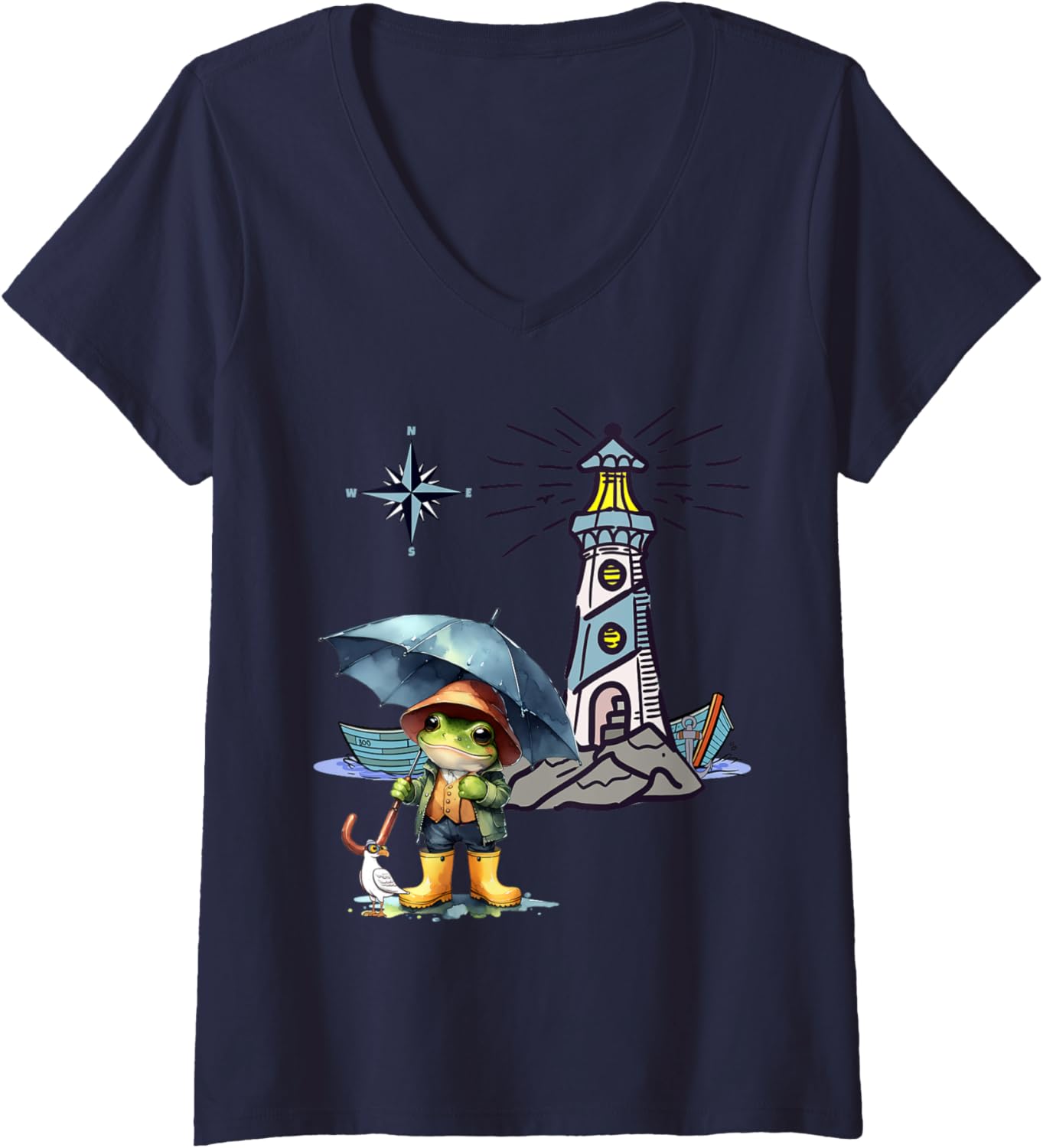 Womens Maritim Children S Frog Lighthouse Child