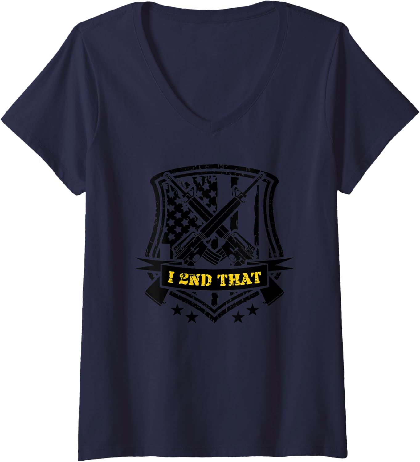 Womens I Second That Gun Tshirt Women Men Gun Rights Gun Control