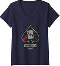 Womens Top Gun Maverick Phoenix Call Sign V Neck
