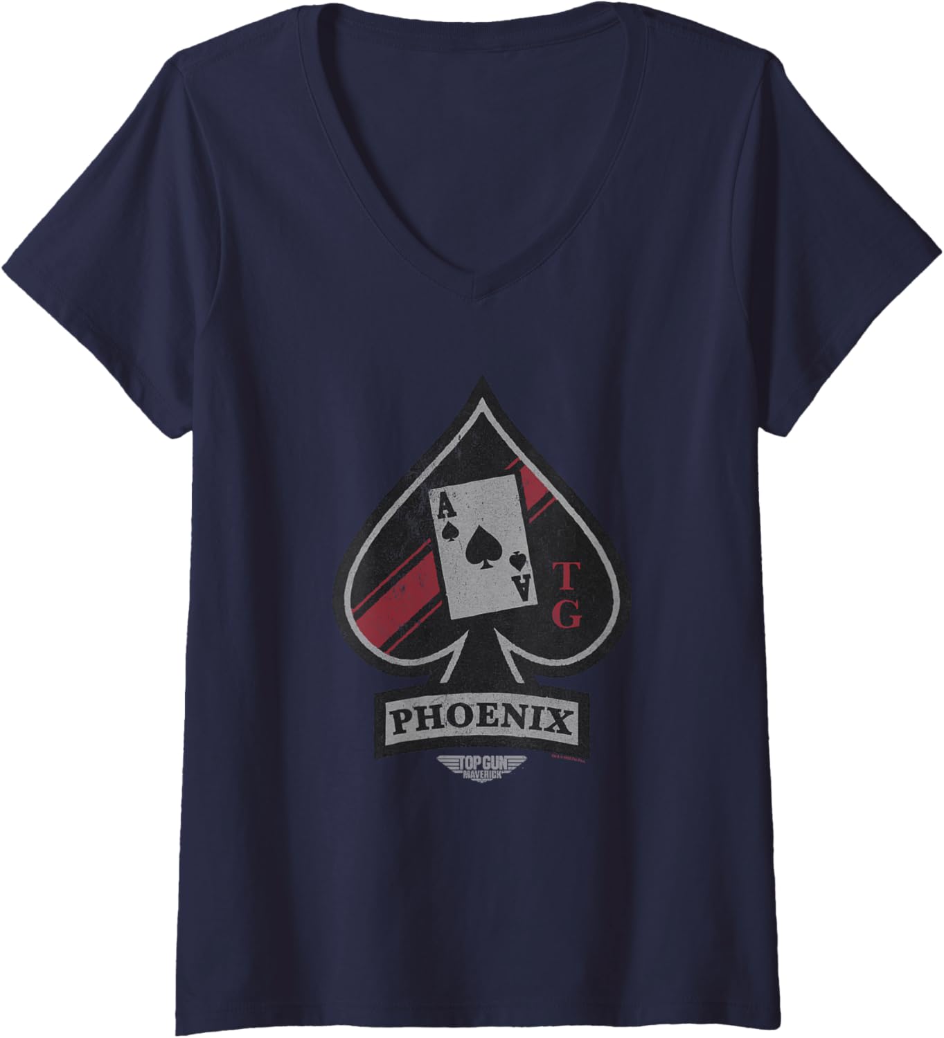 Womens Top Gun Maverick Phoenix Call Sign V Neck