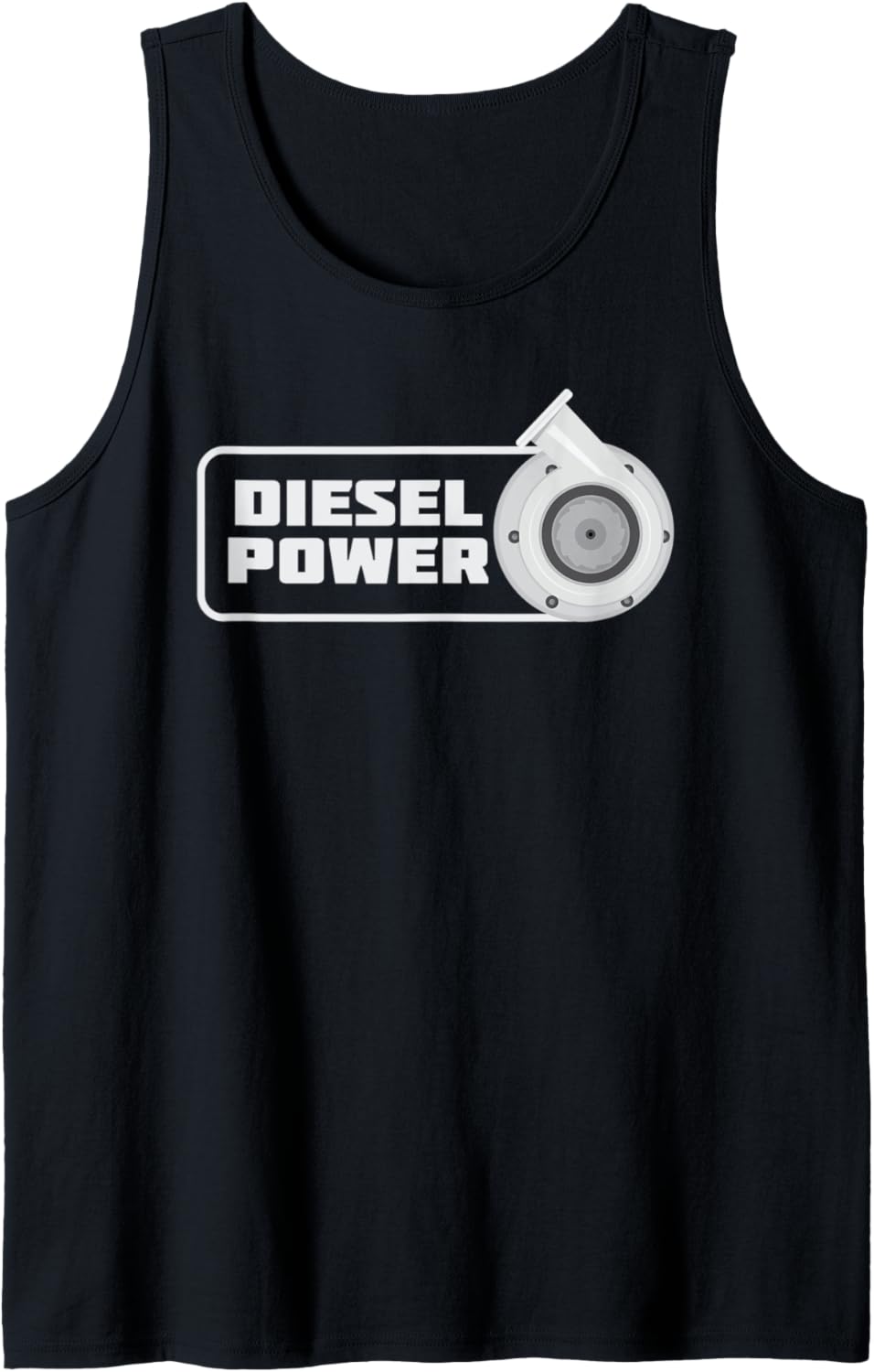 Diesel Power Turbo Turbocharger Tank Top