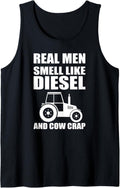 Real Man Smell Like Diesel Cow Crap Funny