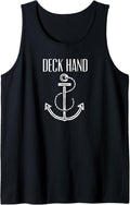 Deck Hand Kids Boating Sailing Tank Top
