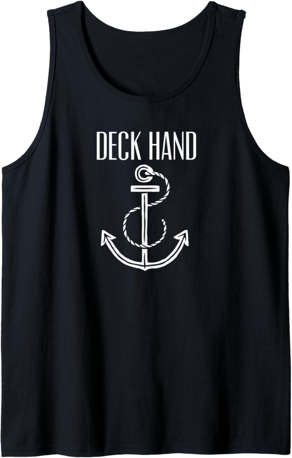 Deck Hand Kids Boating Sailing Tank Top