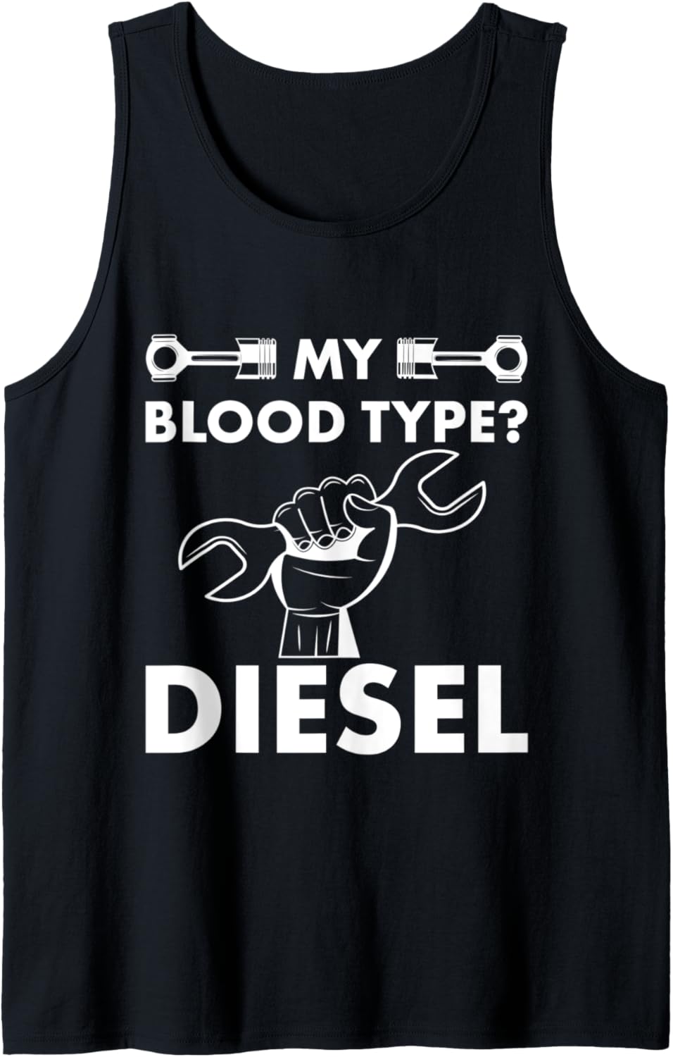 My Blood Type Diesel Car Auto Truck Mechanic