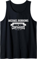 Attitude Is Contagious Michael Burrows Prospect Baseball Fan Tank Top