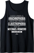 Fear of Michael Romero Prospect Baseball Fan Gear Tank Top