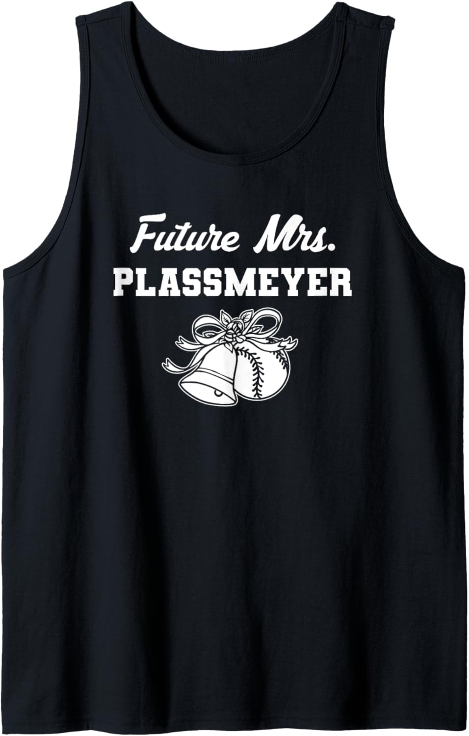 Future Mrs. Michael Plassmeyer Prospect Baseball Fan Gear Tank Top