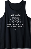 Cat Lovers for Michael Gomez Prospect Baseball Fan Gear Tank Top