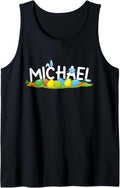 Cute Happy Easter Day Bunny Heart Boys Men Michael Tank Top