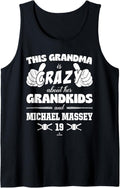 Grandma Crazy for Michael Massey Kansas City Baseball MLBPA Tank Top