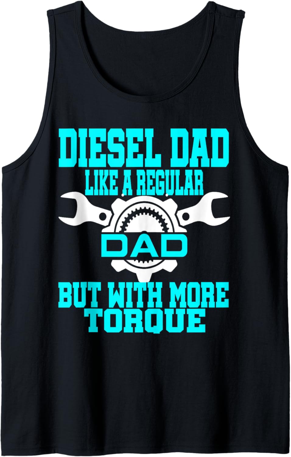 Funny Diesel Mechanic Dad Fathers Day Husband Tank