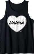 Distressed Heart Michael Valera Prospect Baseball Fan Gear Tank Top