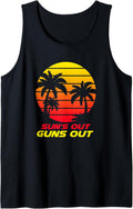 Suns Out Guns Out Sleeveless T Shirt Muscle Workout Gym Men Tank