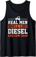 Real Men Smell Like Diesel Cow Crap Funny