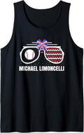 American Glasses Michael Limoncelli Prospect Baseball Fan Tank Top
