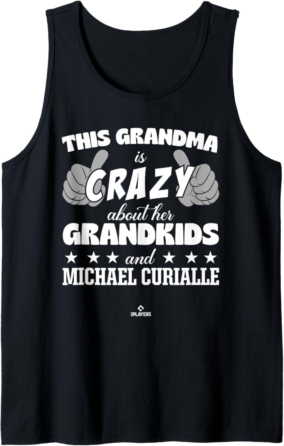 Grandma Crazy for Michael Curialle Prospect Baseball Fan Tank Top