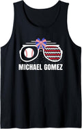 American Glasses Michael Gomez Prospect Baseball Fan Gear Tank Top