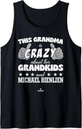 Grandma Crazy for Michael Bienlien Prospect Baseball Fan Tank Top