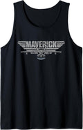 Top Gun Maverick Plane Logo Tank Top