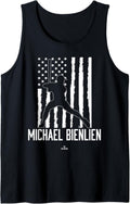Distressed Flag Swing Michael Bienlien Prospect Baseball Fan Tank Top