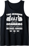 Grandma Crazy for Michael Soroka Chicago Baseball MLBPA Tank Top