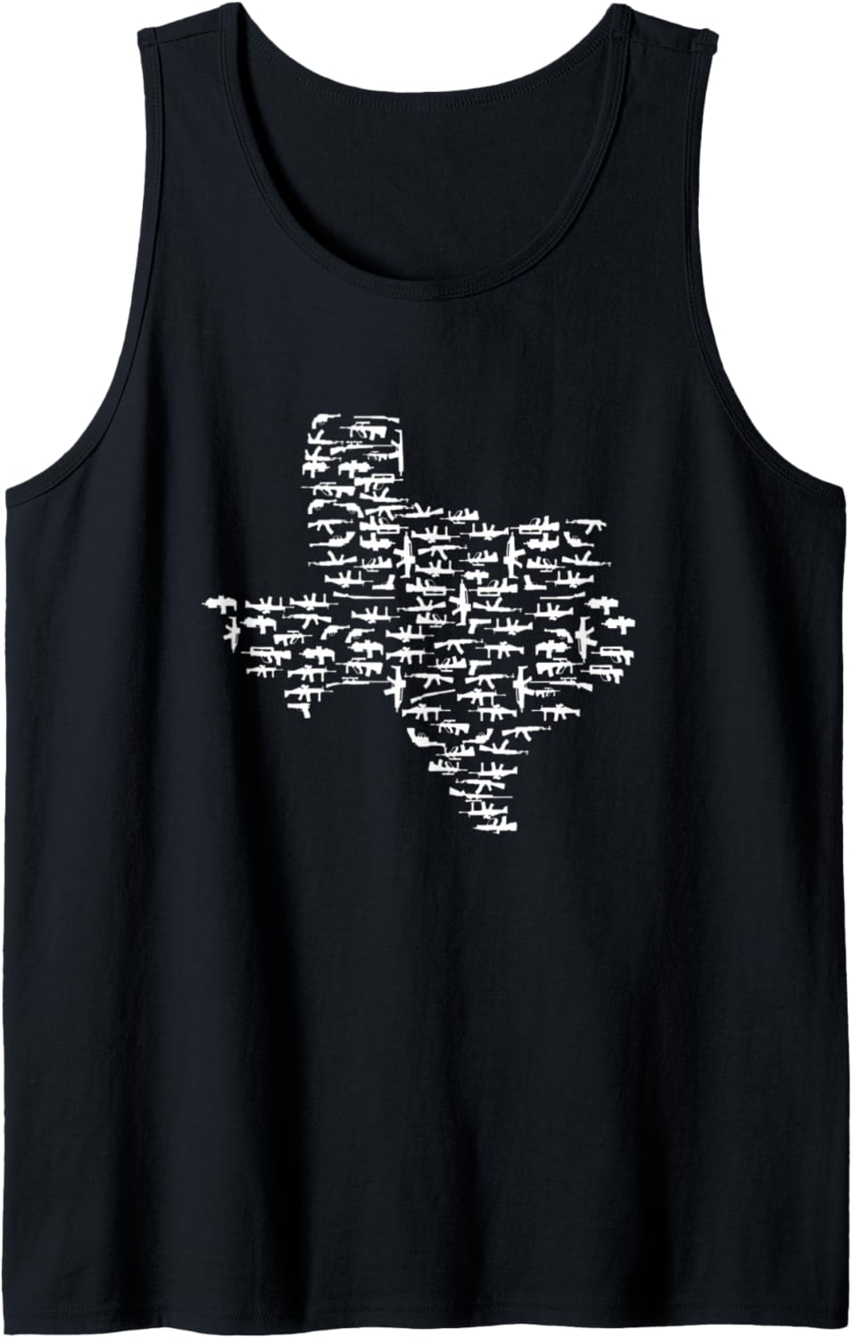 State Of Texas Made Out Of Guns T Shirt Men Women Tank