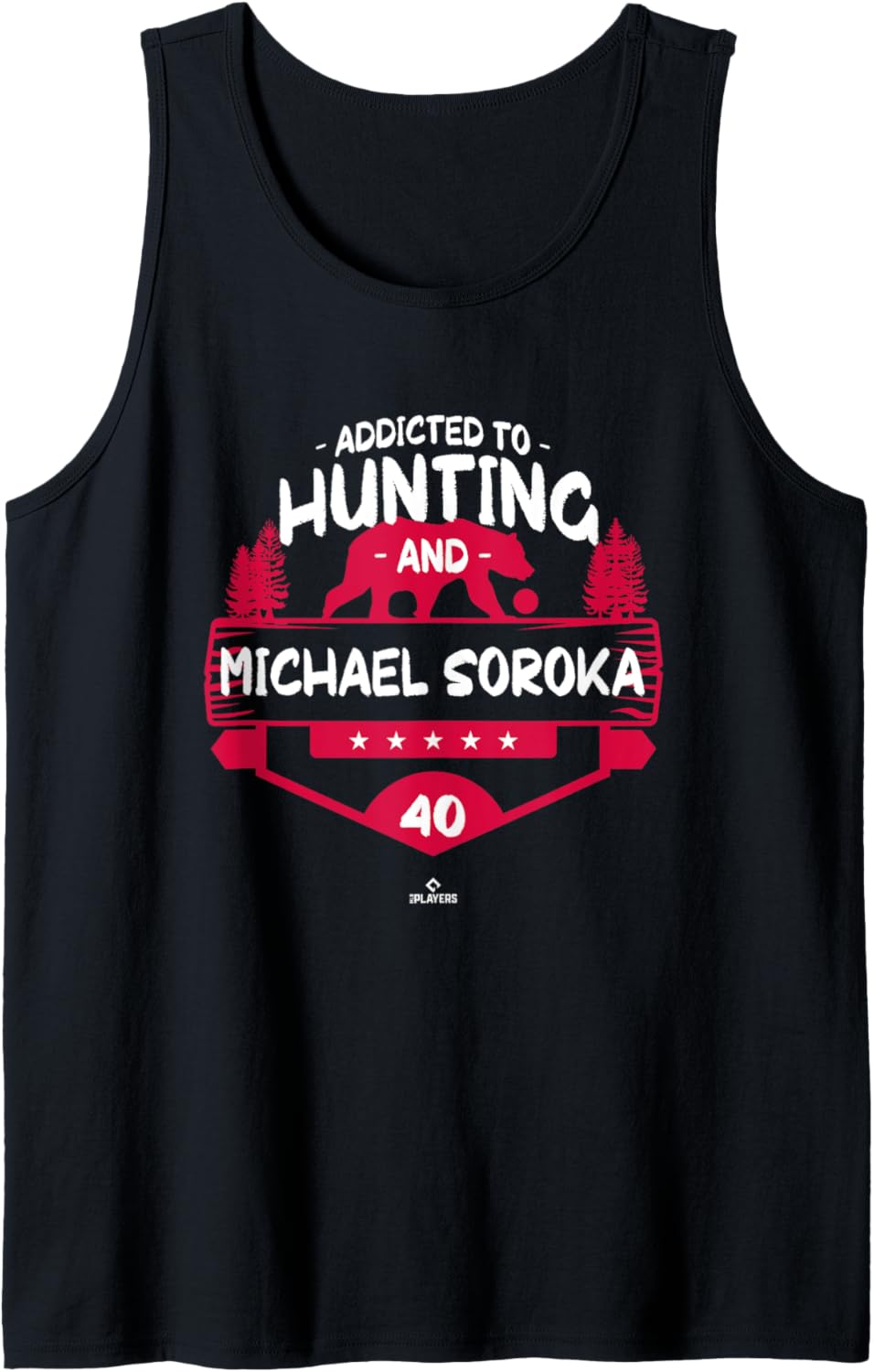Bear Hunting and Michael Soroka Atlanta MLBPA Tank Top