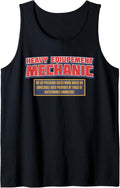 Heavy Equipment Mechanic Diesel Logging T Tank Top