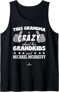 Grandma Crazy for Michael McGreevy Prospect Baseball Fan Tank Top