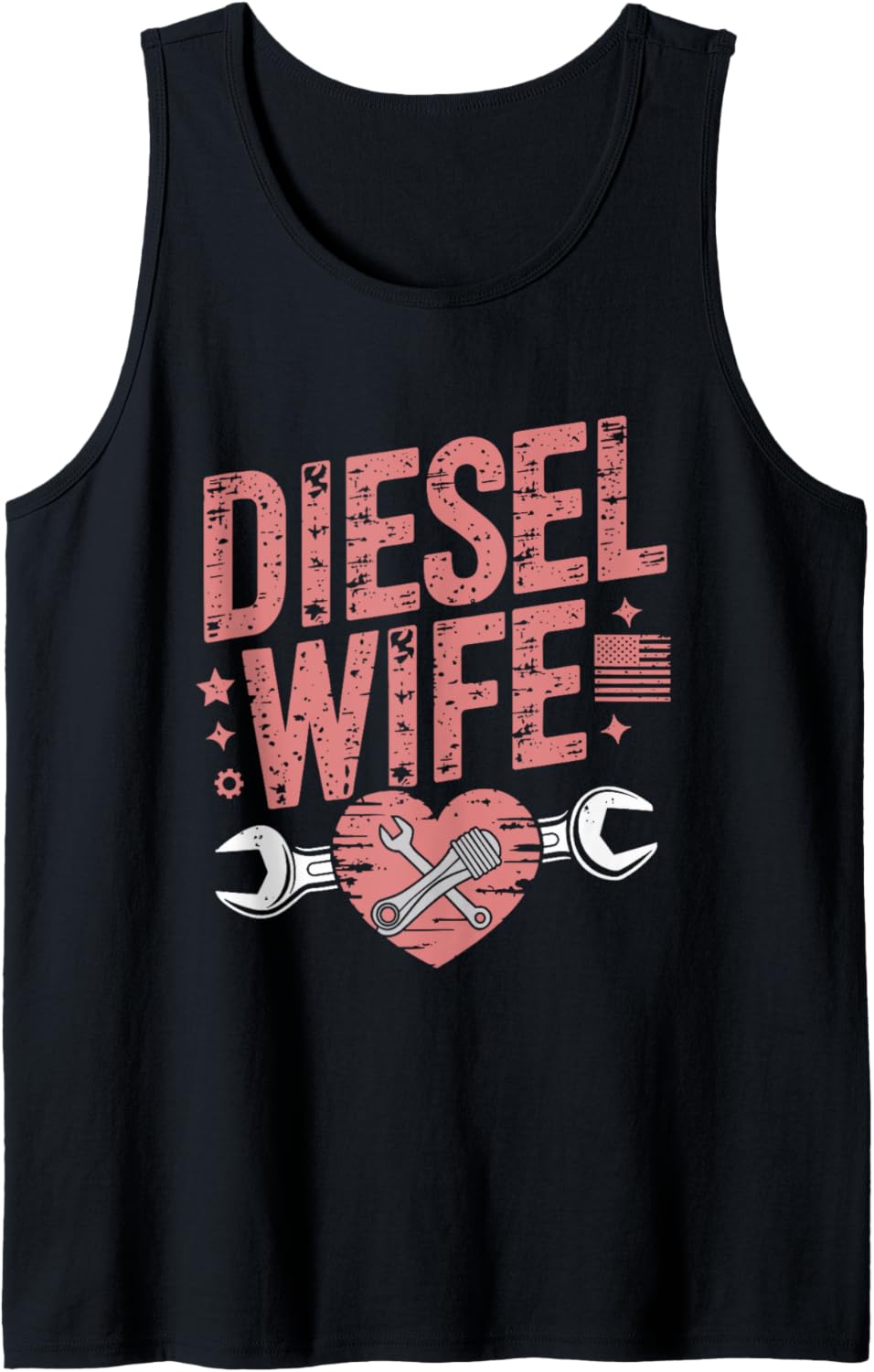 Diesel Mechanic Diesel Mechanic Wife Tank Top