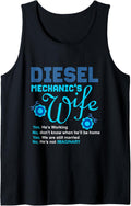 Diesel Mechanics Wife T Tank Top