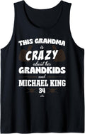 Grandma Crazy for Michael King San Diego Baseball MLBPA Tank Top