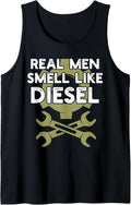 Real Men Smell Like Diesel Trucker Farmer Mechanic