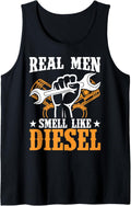 Real Men Smell Like Diesel Mechanic Truck Driver