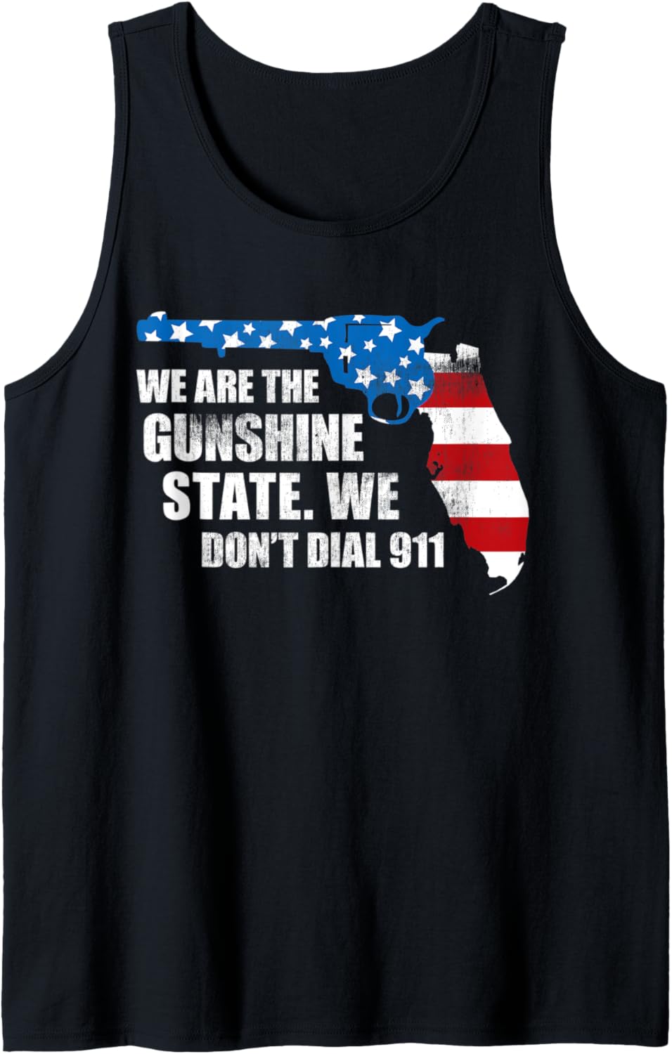Florida Gunshine State Tshirt Fl Gun Owners Tank Top
