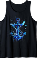Anchor Sailor Captain Sailing Motor Boat Design Tank