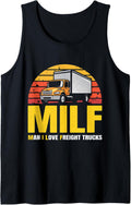 Milf Trucking Country Trucker Diesel Freight Truck Driver