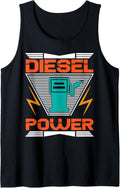 Cool Gas Pump Lighting Bold Diesel Power Logo